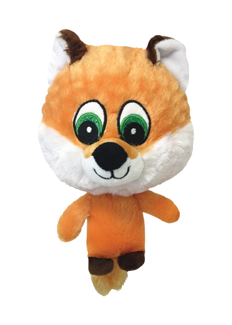 Multipet Knobby Noggins Fox Dog Toy - Image 1